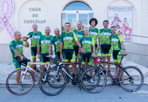 Os 14 ciclistas camariñáns comezan mañá a ruta Camariñas-Peniche